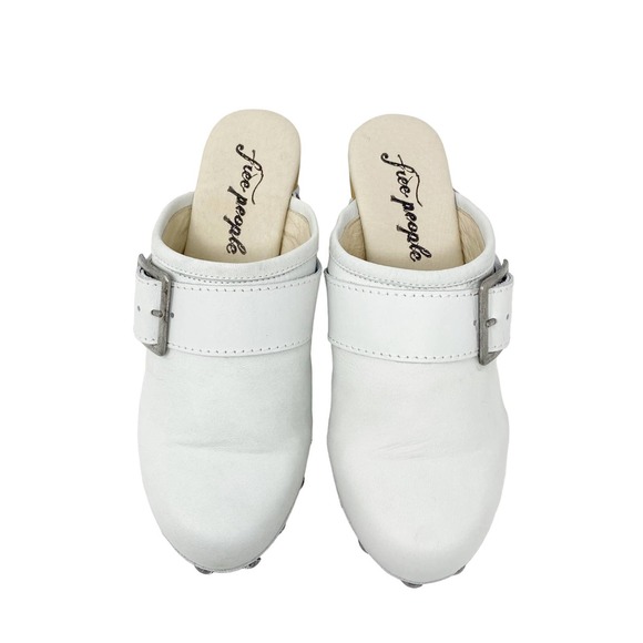 Free People Culver City Clog Cloud White Size 6 - Picture 6 of 13